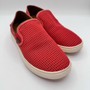 Olukai Womens Size 8.5 Pehuea Mesh Loafer Flat Shoes